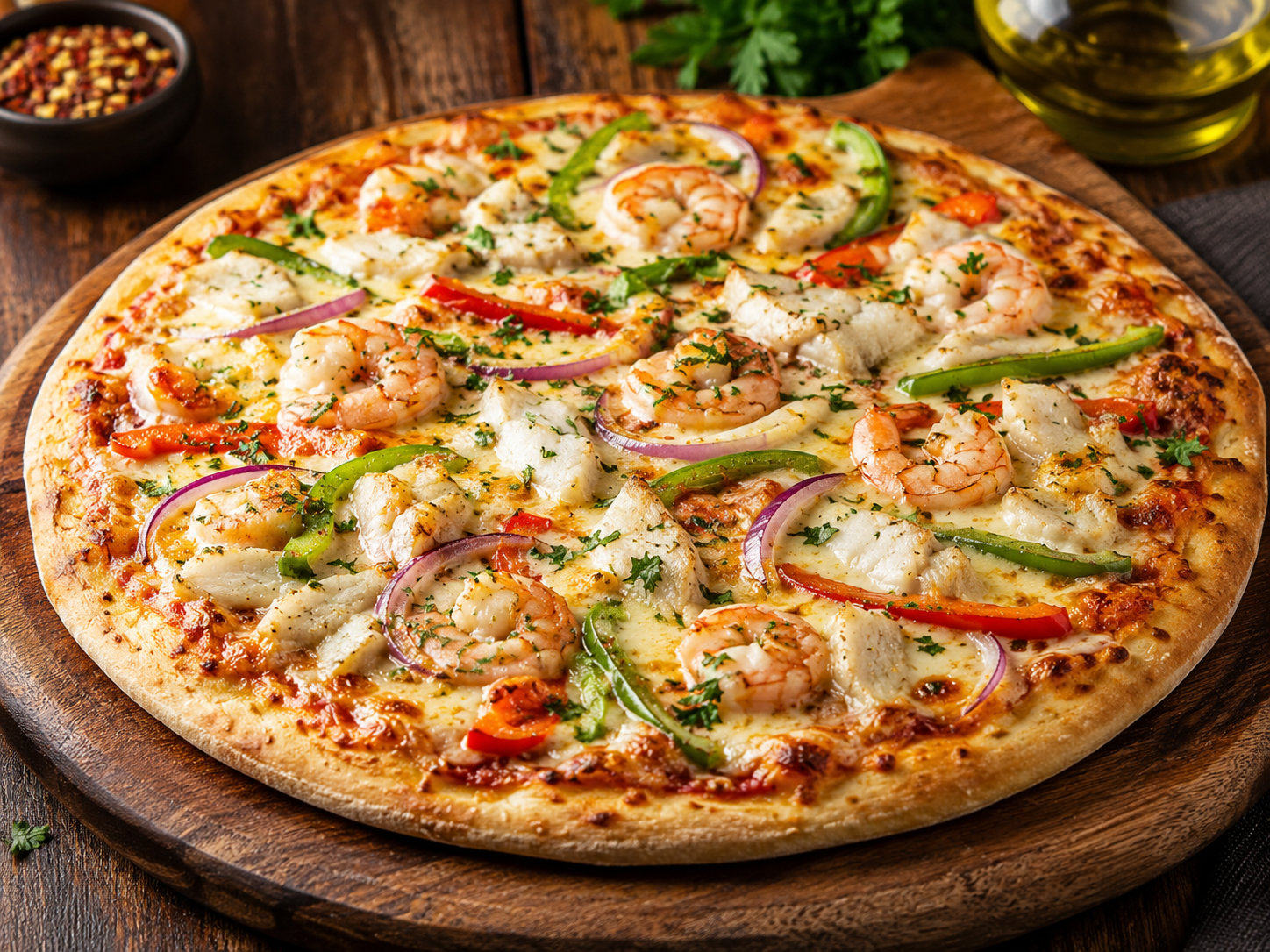 Chicken Tikka Pizza